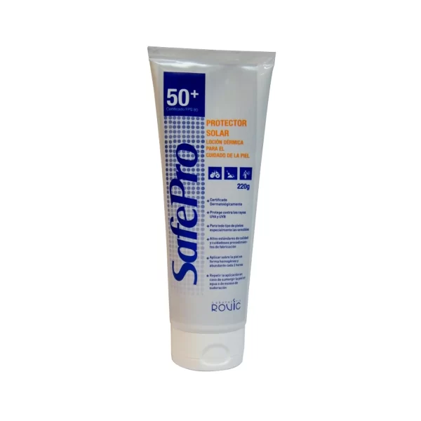 Bloqueador Solar Safepro Fps50+ 220grs