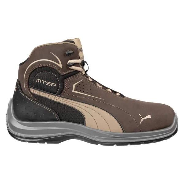 Botin Puma Touring Brown Mid Cafe