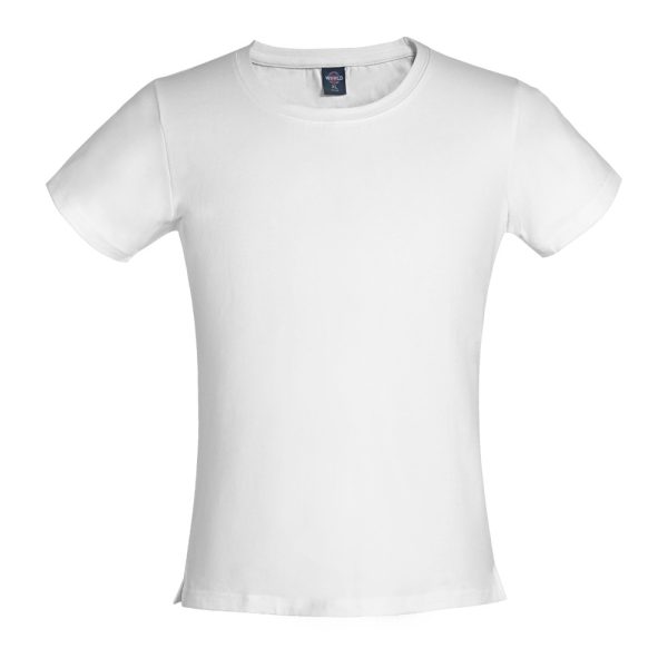 Polera Manga Corta Mujer Cuello Redondo