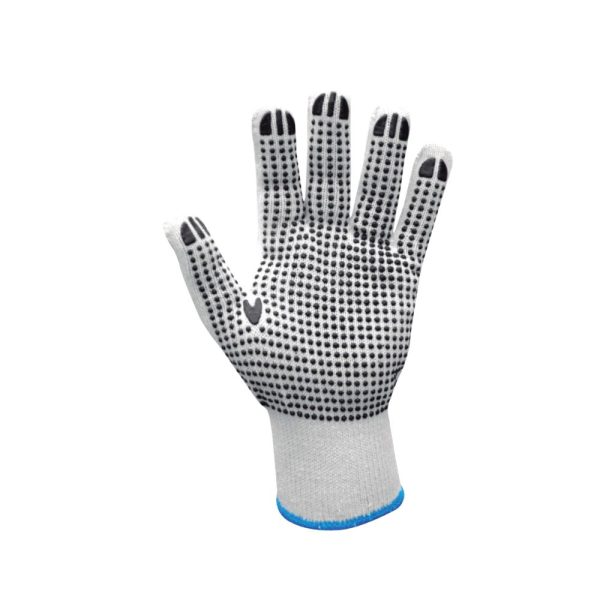 Guante algodón pigmentado, talla estándar, 2 Hebras