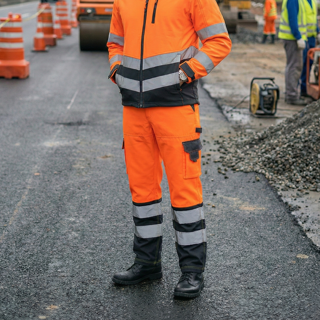 Pantalón Hi-Vis Bi-Color Clase 2 Hombre