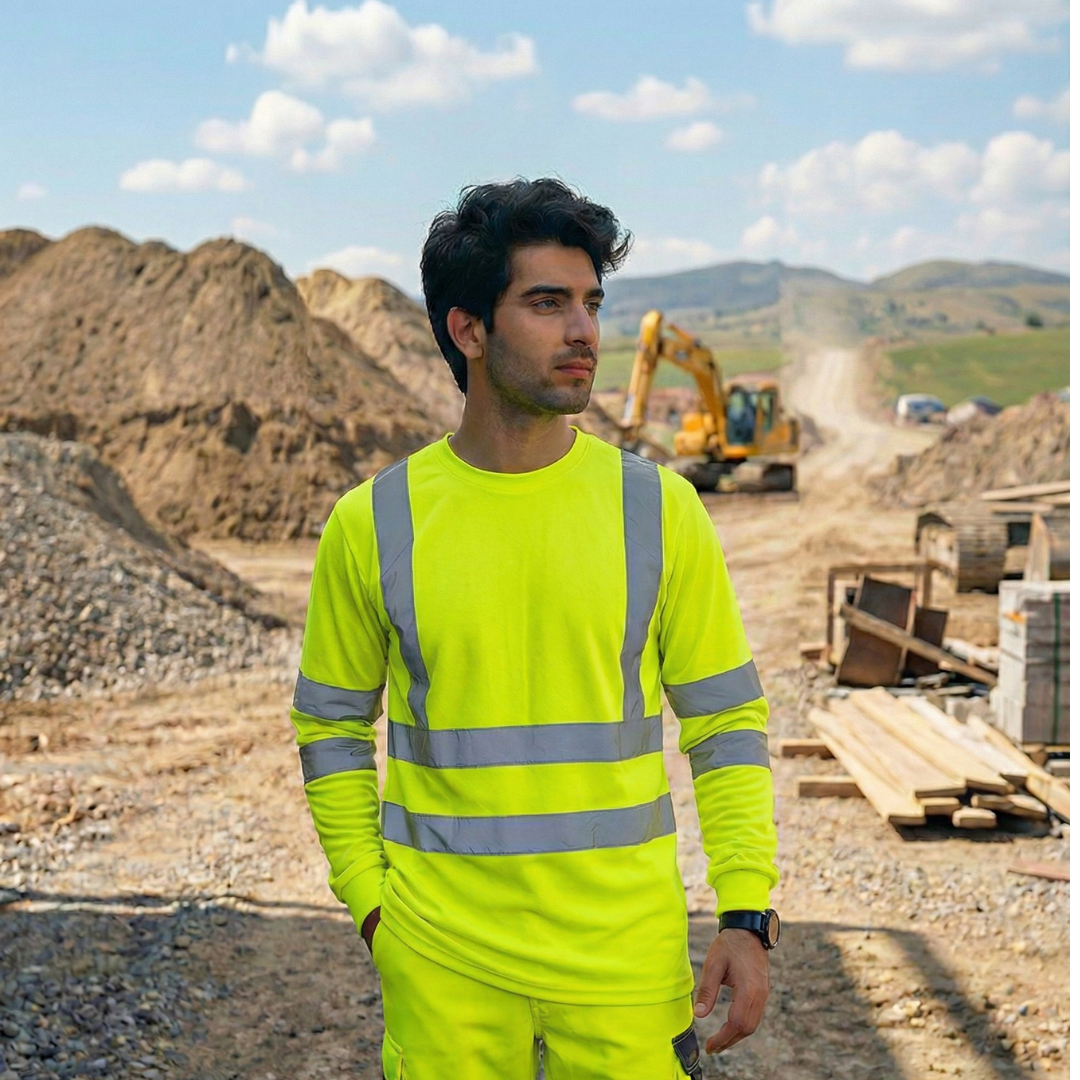 Polera DryFit Manga Larga Hombre