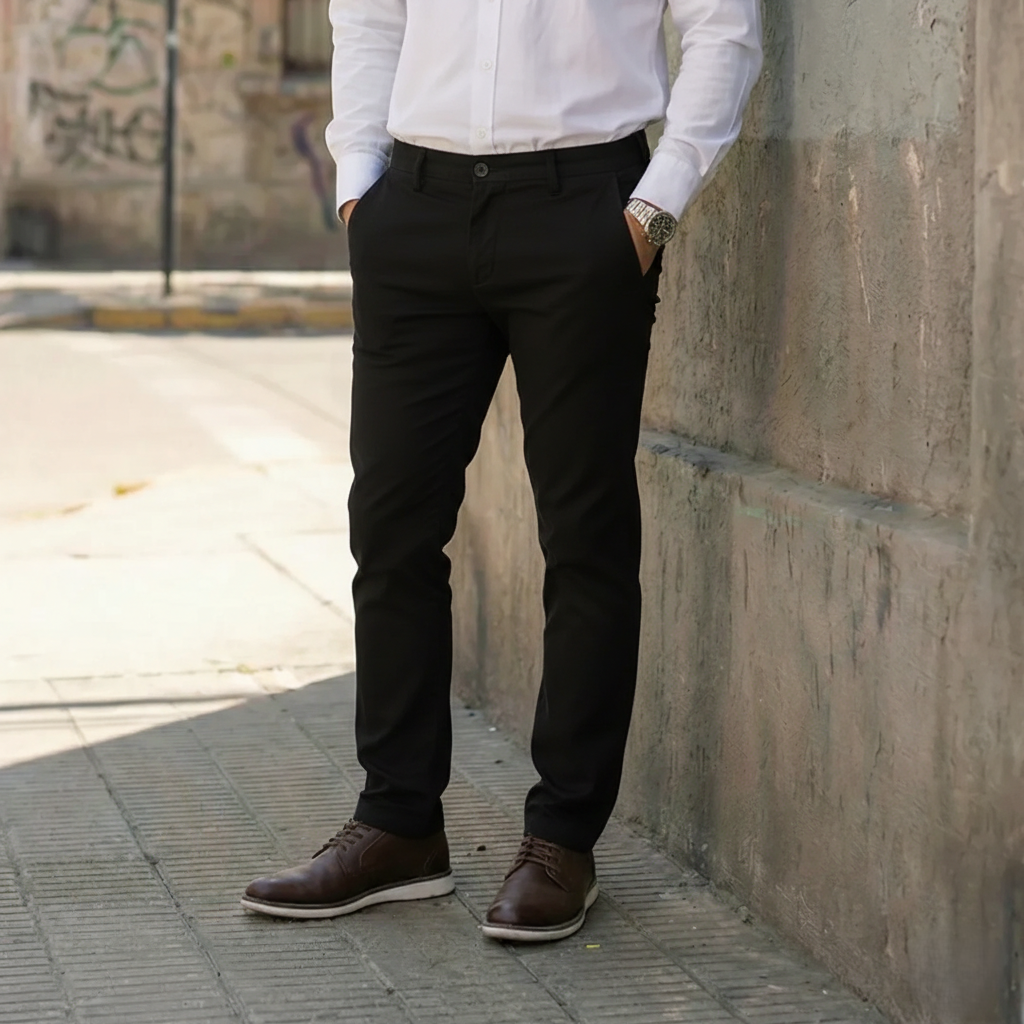 Pantalón Classic sin Pinza Hombre