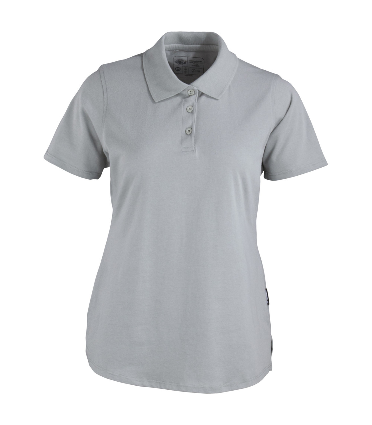 Polera Polo DryFresh Smooth® 60% Algodón Manga Corta Mujer