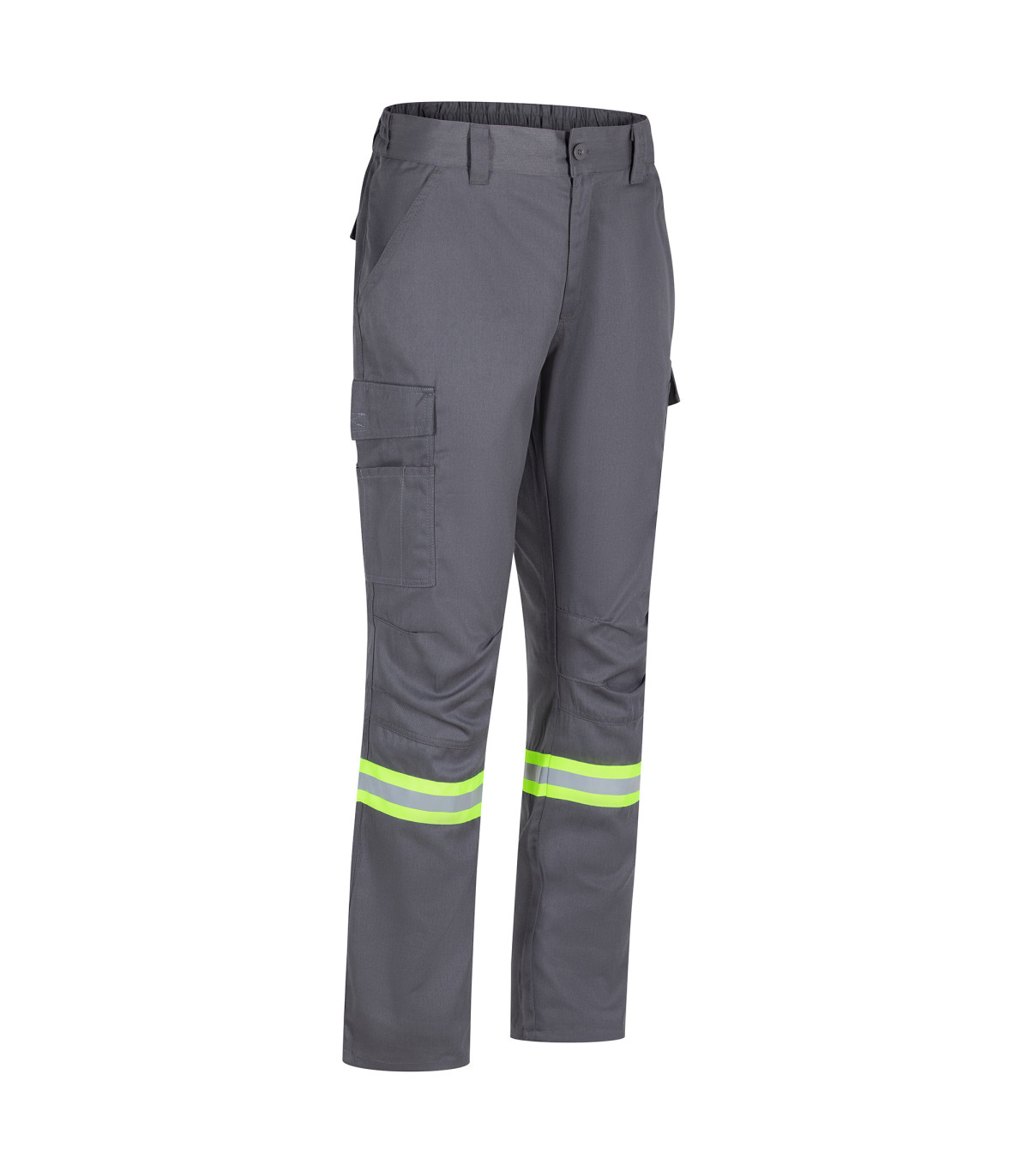 Pantalón Gabardina Dual Hi-Vis Con Cinta Día/Noche Hombre
