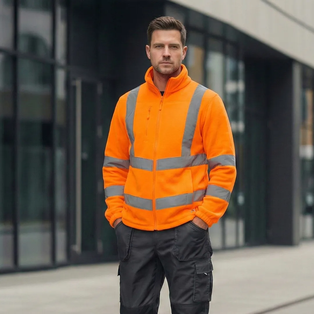 Micropolar Hi-Vis Clase 3 Manga Larga Hombre