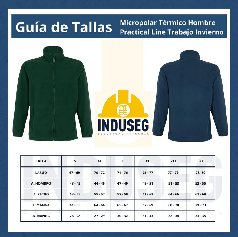 Micropolar Térmico Hombre Practical Line