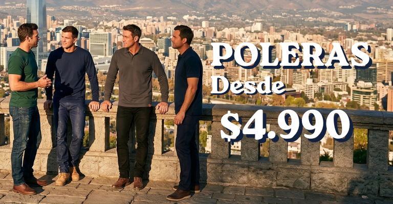 poleras desde $10.990